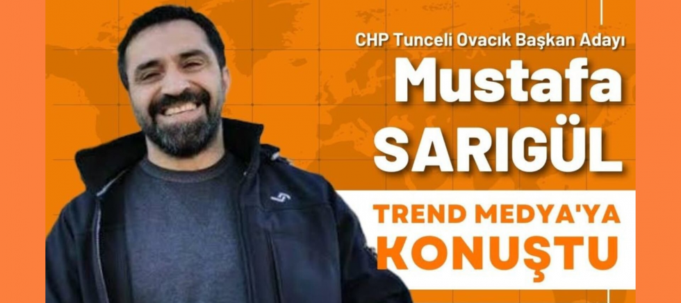 Ovacık Belediye Başkanı Sarıgül, çalışmalarını anlattı - GÜNDEM - İnternetin Ajansı