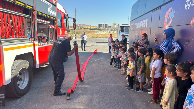Pursaklar’da Minik İtfaiyeciler Görev Başında - TÜRKİYE - İnternetin Ajansı
