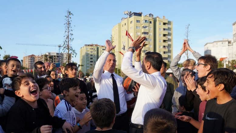 REKOR SÜREDE TAMAMLANAN “9 EYLÜL 100.YIL PARKI” AÇILDI - TÜRKİYE - İnternetin Ajansı