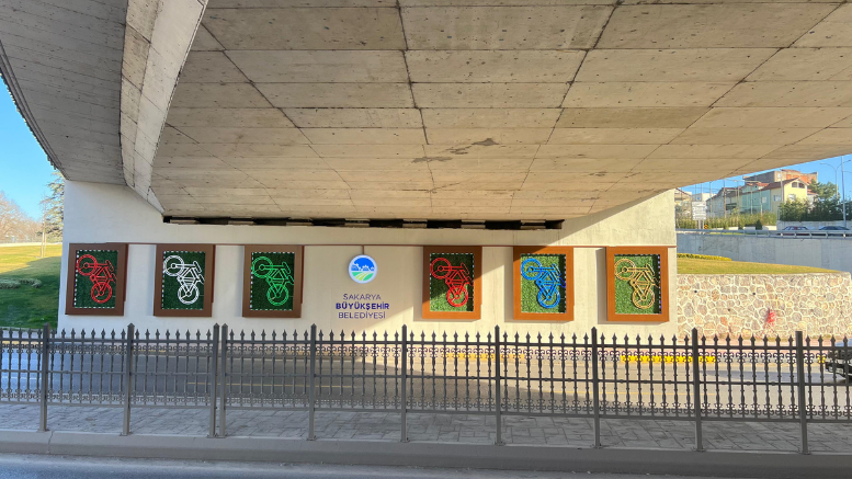 SGK Köprülü Kavşağı'na renk katan dokunuş - TÜRKİYE - İnternetin Ajansı