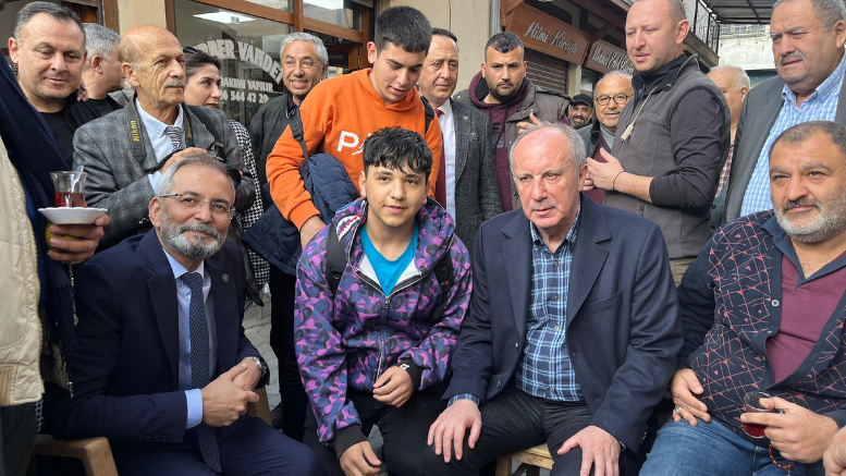 TARSUS’TA ESNAFTAN MUHARREM İNCE VE HALUK BOZDOĞAN’A YOĞUN İLGİ - TÜRKİYE - İnternetin Ajansı
