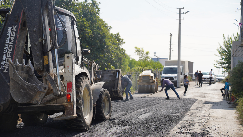 TARSUSTA MAHALLE YOLLARI YENİLENİYOR - TÜRKİYE - İnternetin Ajansı