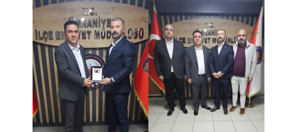 TEKİN YILMAZ’DAN POLİS TEŞKİLATINA ANLAMLI ZİYARET - GÜNDEM - İnternetin Ajansı