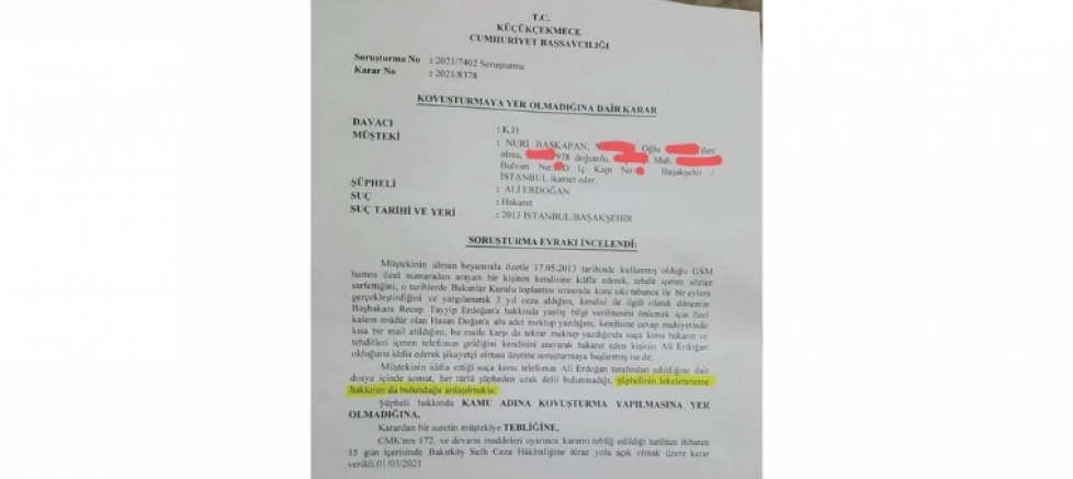 Turan Hareketi Partisi Genel Başkanı Varol Esen: 