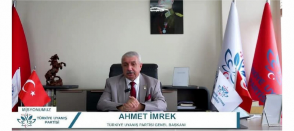 TÜRKİYE UYANIŞ PARTİSİ GENEL BAŞKANI AHMET İMREK'TEN 8 MART MESAJI: 