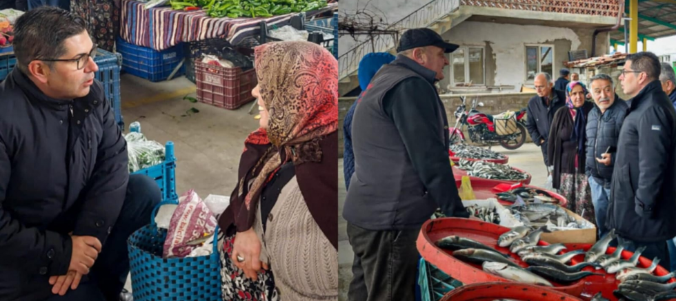 VEKİL HALICI ATABEY PAZAR ESNAFINI ZİYARET ETTİ! - GÜNDEM - İnternetin Ajansı