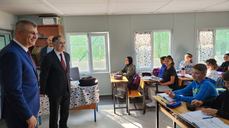 YAZLIK TABOSAN İLKOKULU PREFABRİK OKUL BİNASI DA TAMAMLANDI - TÜRKİYE - İnternetin Ajansı