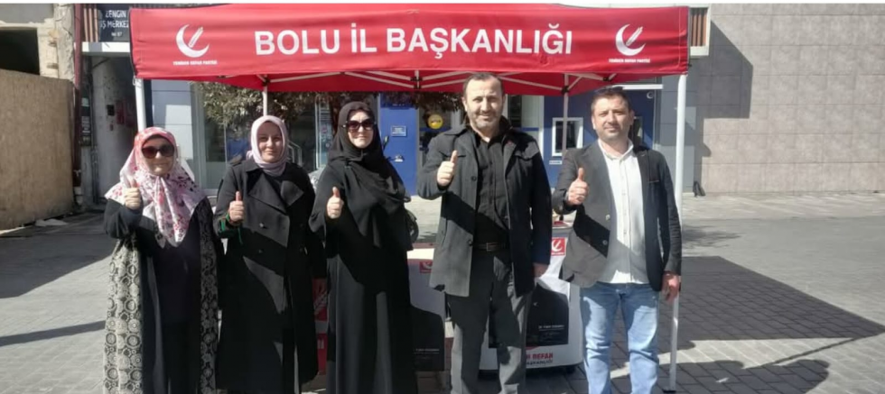 Yeniden Refah Partisi Bolu İl Başkanı Sadettin Baskın: 