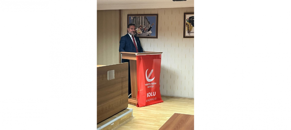 Yeniden Refah Partisi Bolu İl Başkanı Sadettin Baskın: “Ocak Ayı İl Divanımız Hayırlara Vesile Olsun” - GÜNDEM - İnternetin Ajansı
