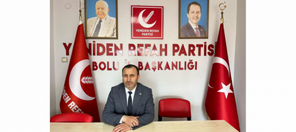 Yeniden Refah Partisi Bolu İl Başkanı Sadettin Baskın’dan Mevlid Kandili Mesajı - GÜNDEM - İnternetin Ajansı
