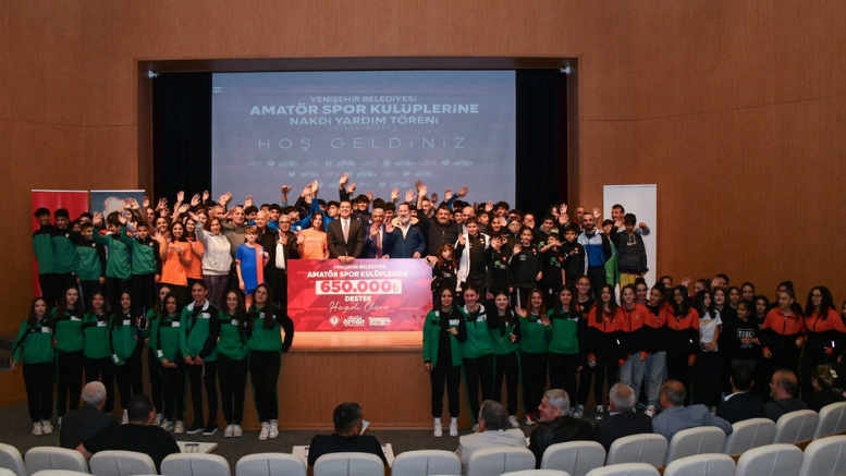 Yenişehir Belediyesinden 51 amatör spor kulübüne 650 bin TL destek - TÜRKİYE - İnternetin Ajansı